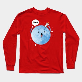 Crash on the Moon Long Sleeve T-Shirt